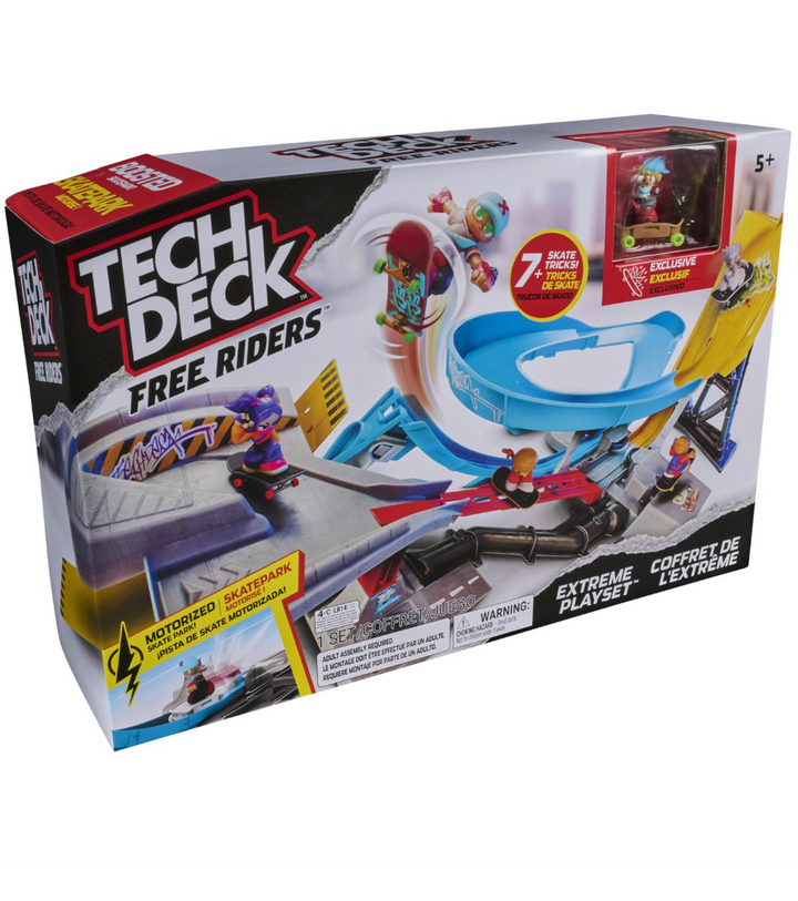 Tech Deck Free Riders Extreme Playset