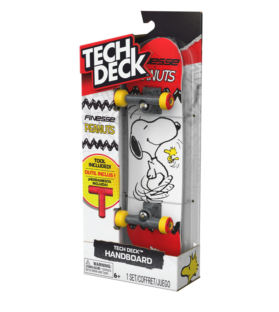 Tech Deck Finesse Peanuts Handboard