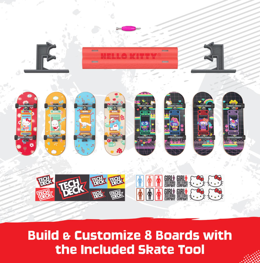 Tech Deck Hello Kitty SK8Shop Collab Pack