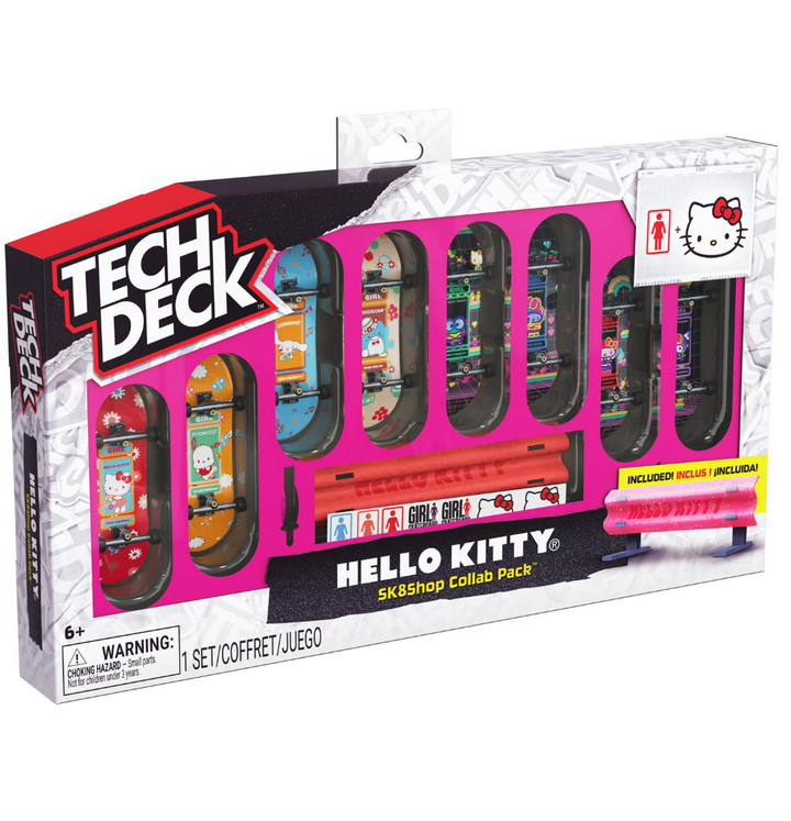 Tech Deck Hello Kitty SK8Shop Collab Pack