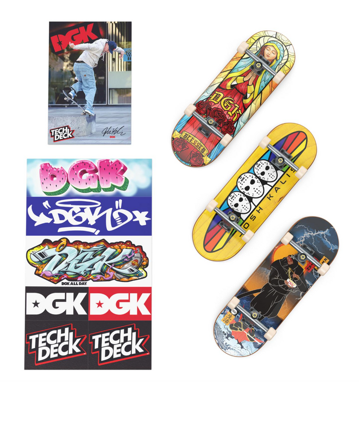 Tech Deck Fingerboard Display Stand and Skateboard Wall Mount - Assortment