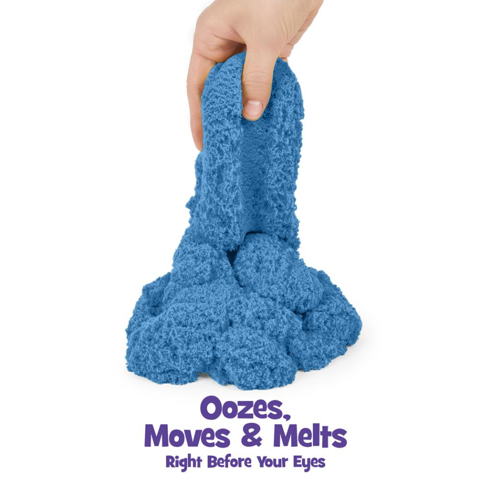 Kinetic Sand The Original Moldable Sensory Play Sand Toys - 2lbs Neon Blue
