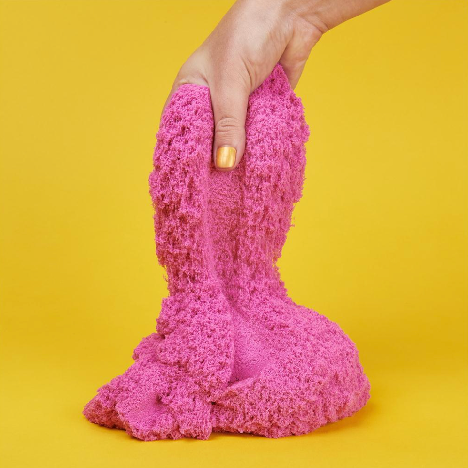 Kinetic Sand The Original Moldable Sensory Play Sand Toys - 2lbs Crystal Pink