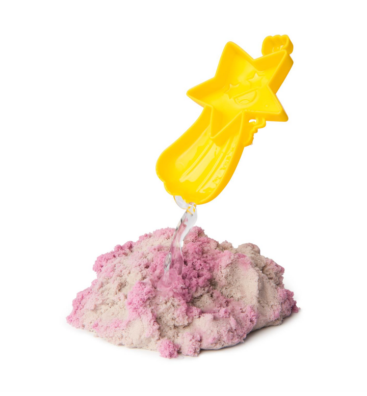 Kinetic Sand Splash - 1.5lb White-Pink Color-Change Play Sand