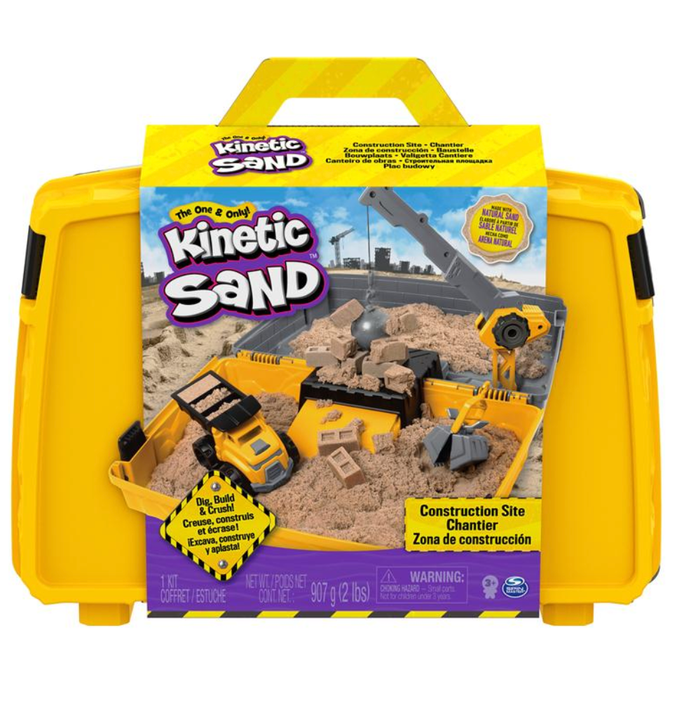 Kinetic Sand, Construction Site Folding Sandbox Playset