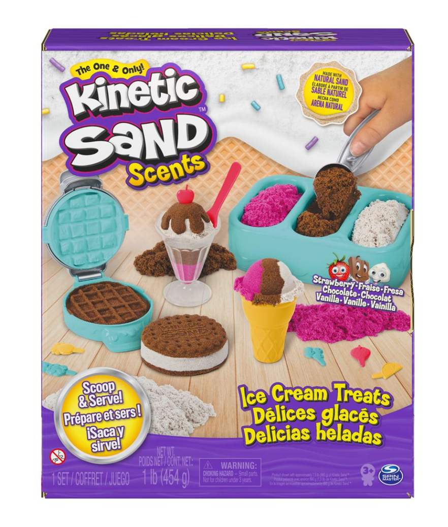 Kinetic Sand Scents Ice Cream Treats Playset