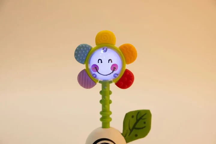 Hape Shake 'n Sparkle Flower Rattle