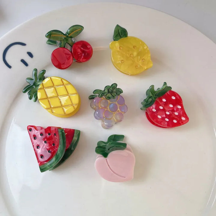 Hopscotch Kids Fruit Claw Hair Clips