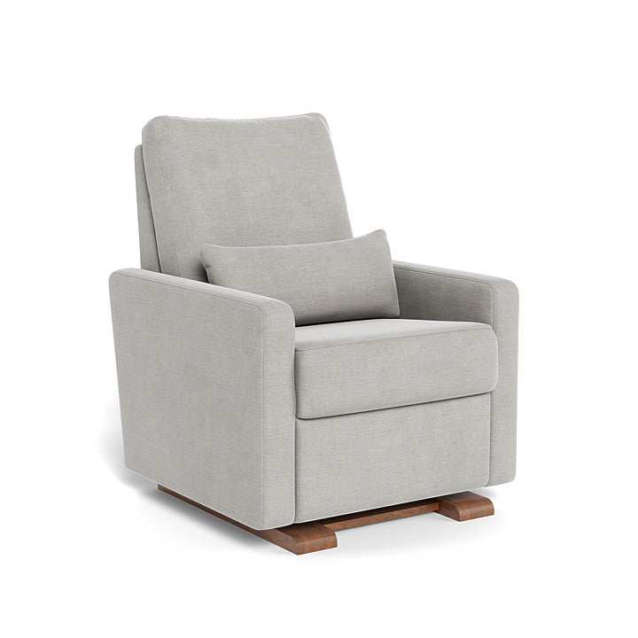 Monte Design Motorized Matera Glider Recliner - Walnut Base