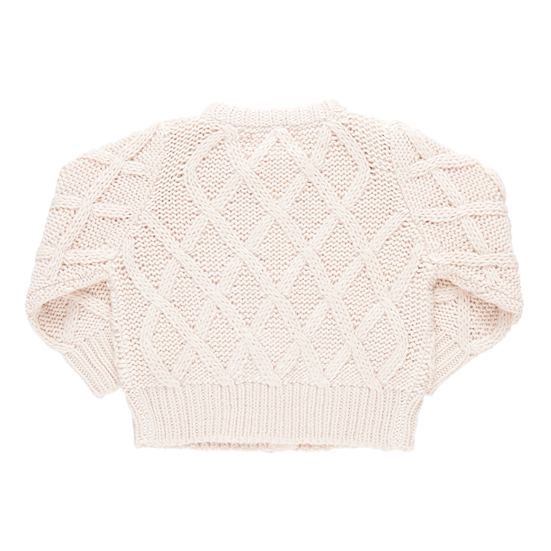 Pink Chicken Katrina Sweater - Cream