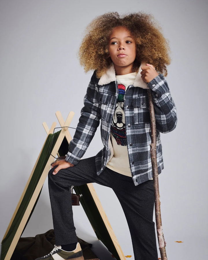 Appaman Graphic Long Sleeve Tee - Winter Dog