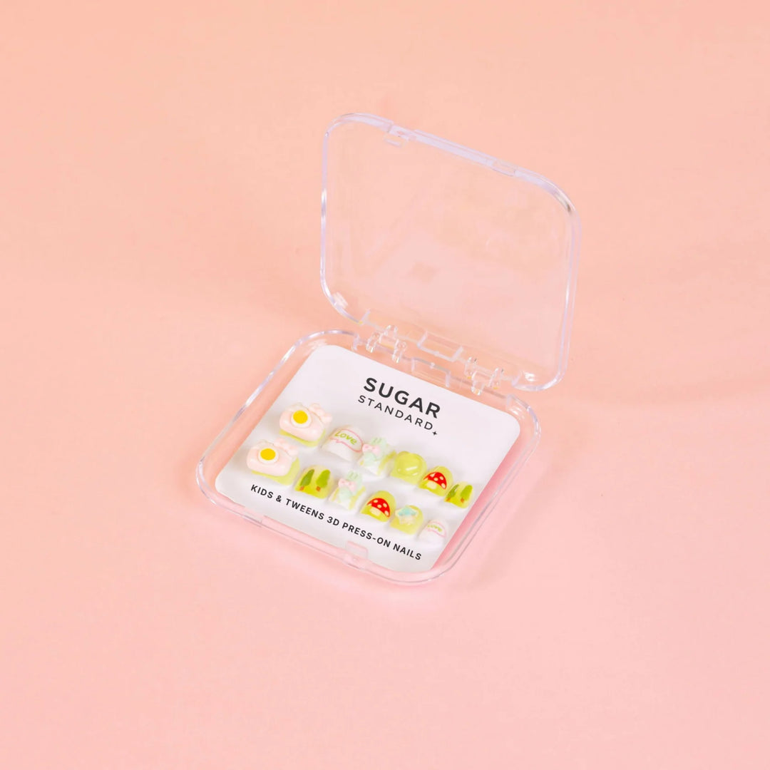 Sugar Standard Kids 3D Press-On Nails – Sweet Garden