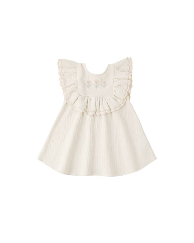 Quincy Mae Lulu Dress - Natural
