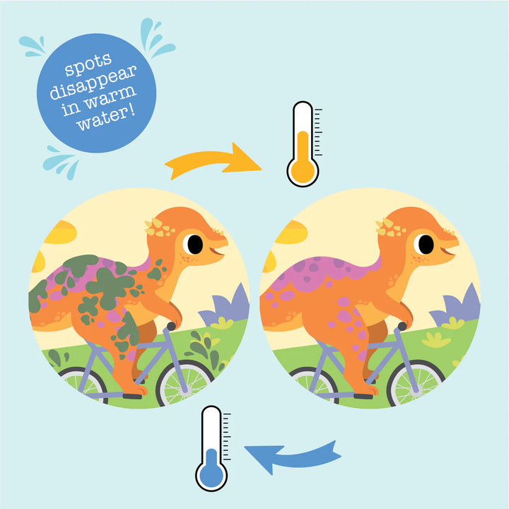 Tiger Tribe Bath Book - Messy Dinosaurs