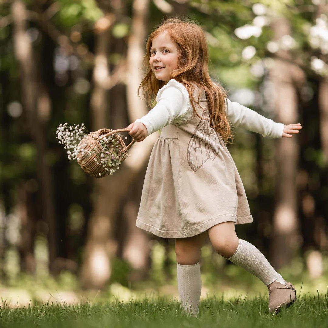 Burt's Bees Bee Wings Tee & Dress Set - Delicate Doe