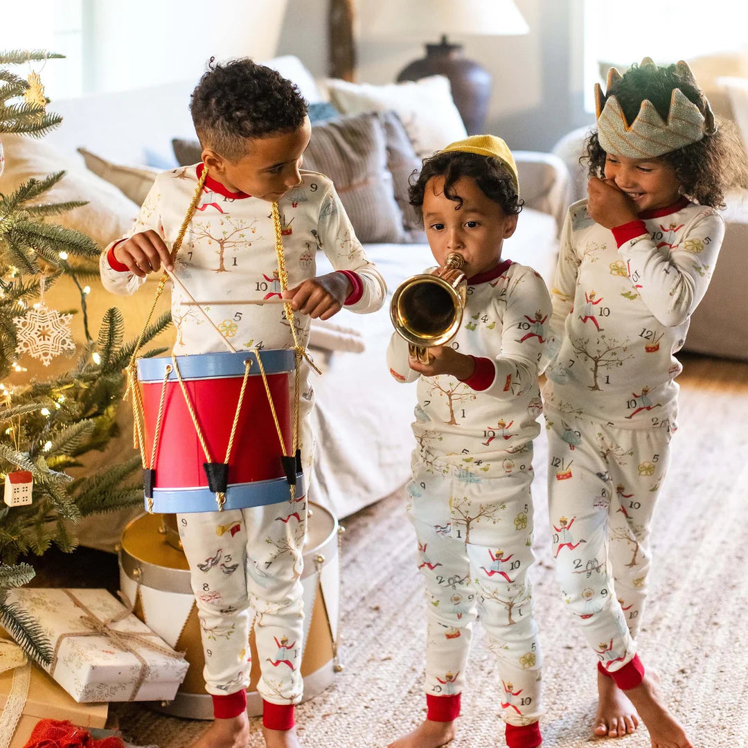 Burt's Bees 12 Days of Christmas Organic Two-Piece Pajamas