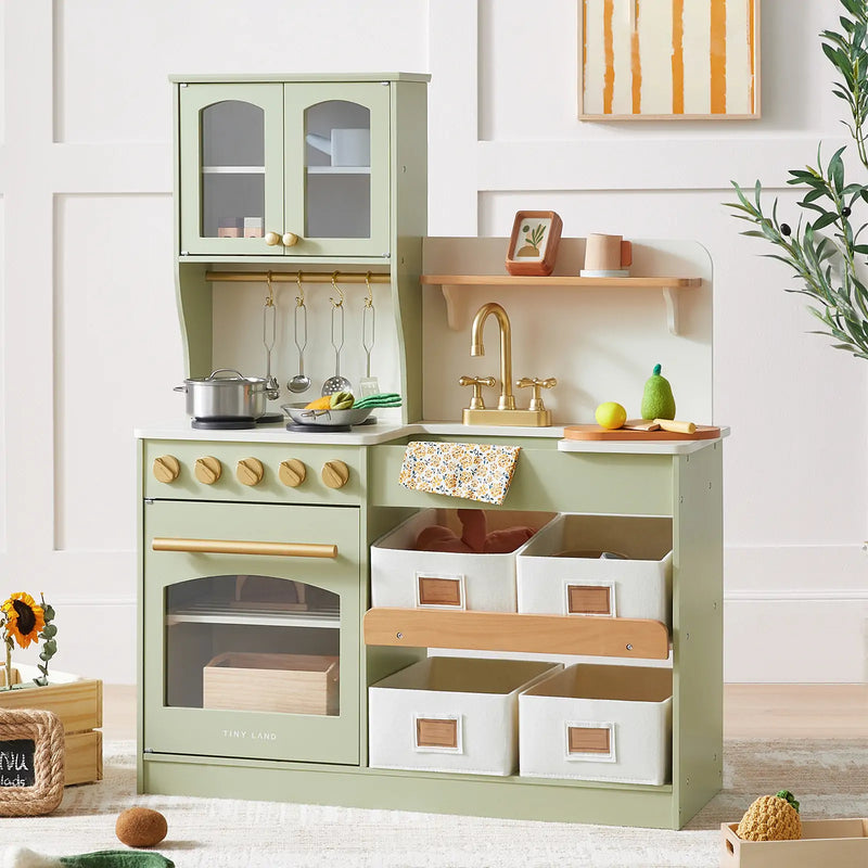 Tiny Land® Serenity Play Kitchen - Sage Green
