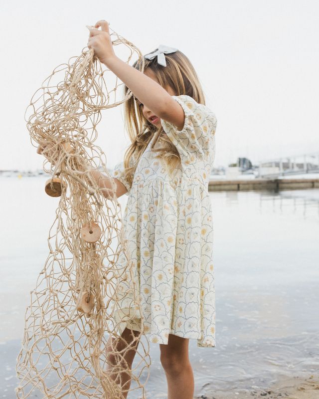 Rylee + Cru Rose Dress - Nautical