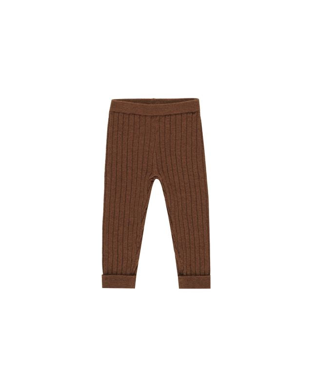 Rylee + Cru Cuffed Legging - Brown