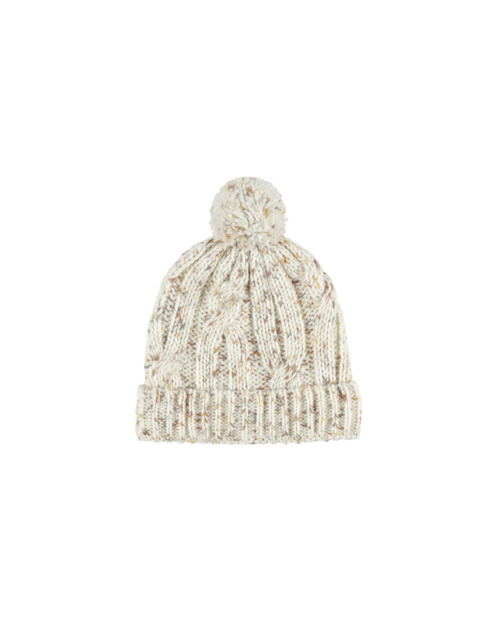 Rylee + Cru Knit Beanie - Natural Speckled