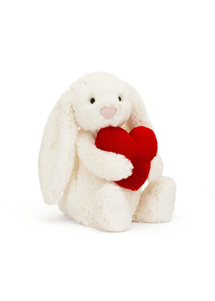 Jellycat Bashful Red Love Heart Bunny