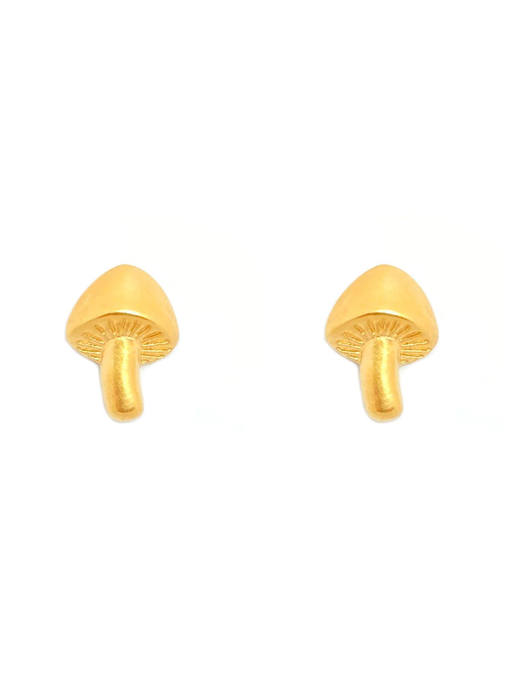 Bronwen Mushroom Post Earrings