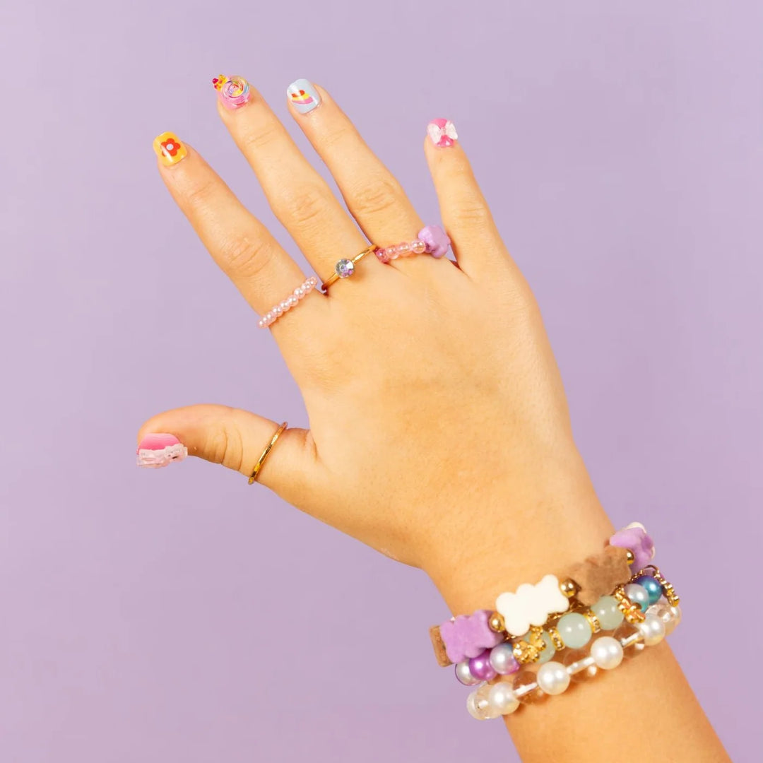 Sugar Standard Kids 3D Press-On Nails – Rainbow Pony