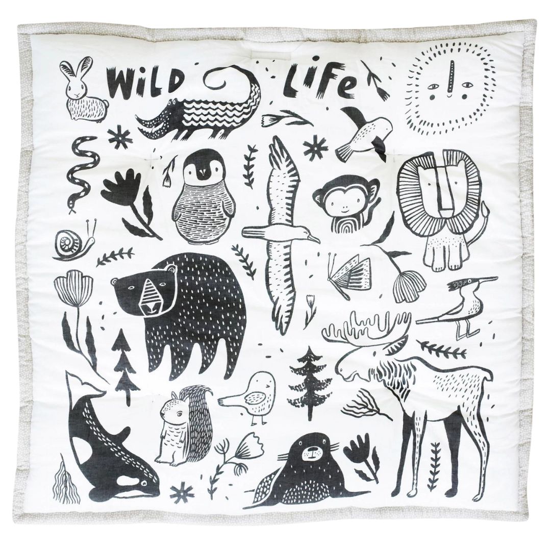 Wee Gallery Wildlife Reversible Playmat