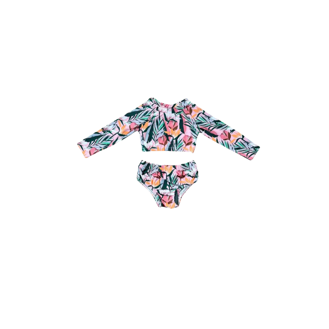 Babysprouts Crop Two Piece Swim Suit Set