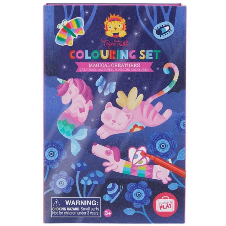Tiger Tribe  Coloring Set - Magical Creatures