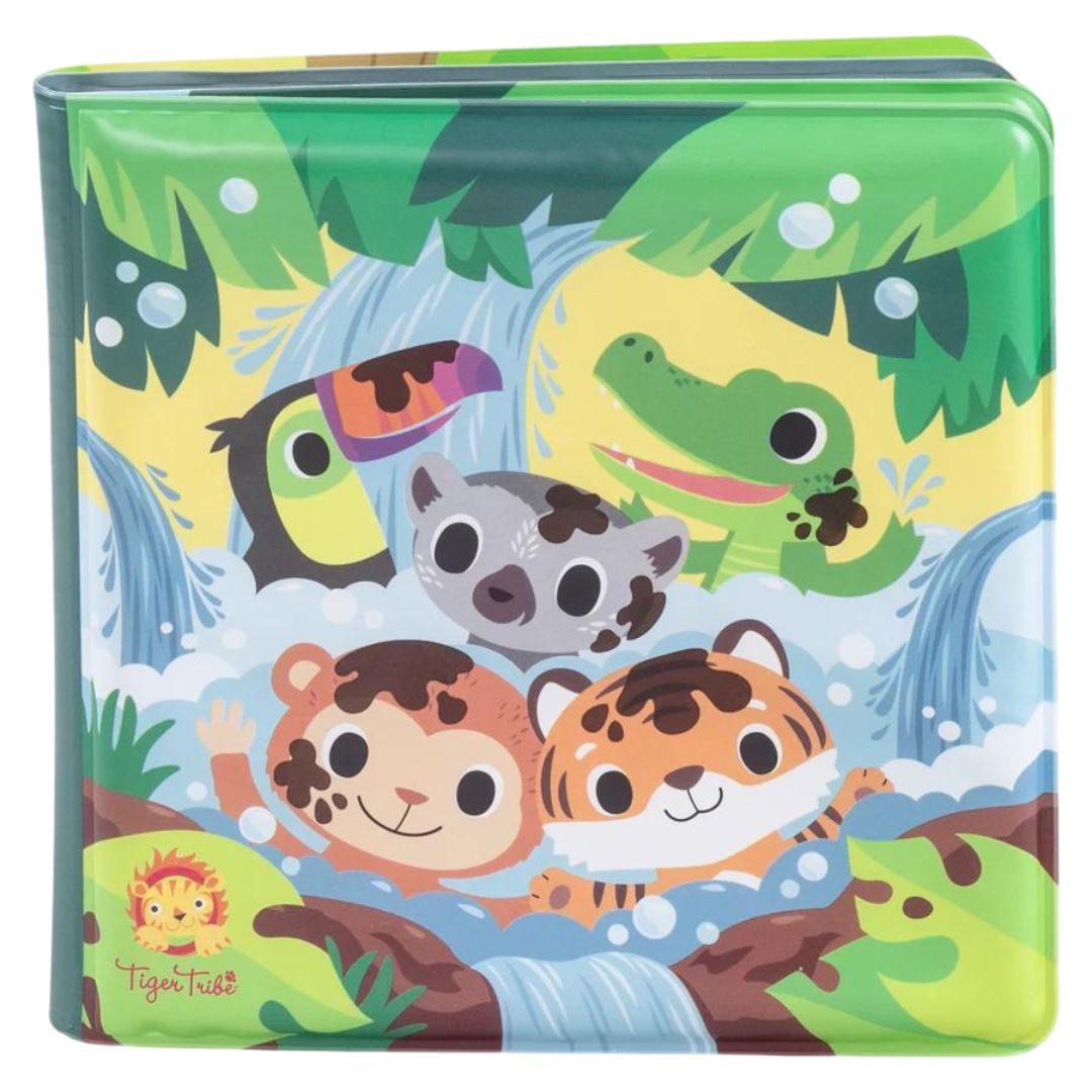 Tiger Tribe Bath Book - Messy Jungle