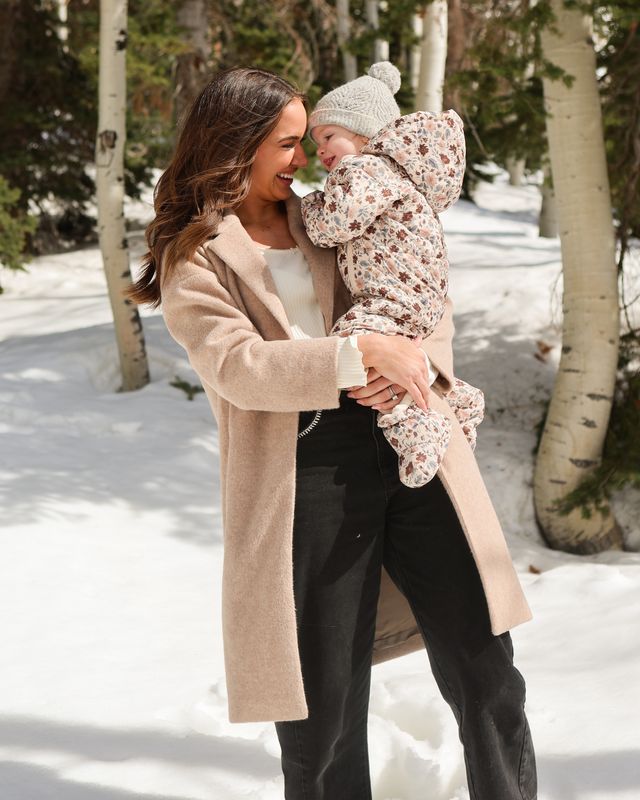 Rylee + Cru Puffer Snowsuit - Posy