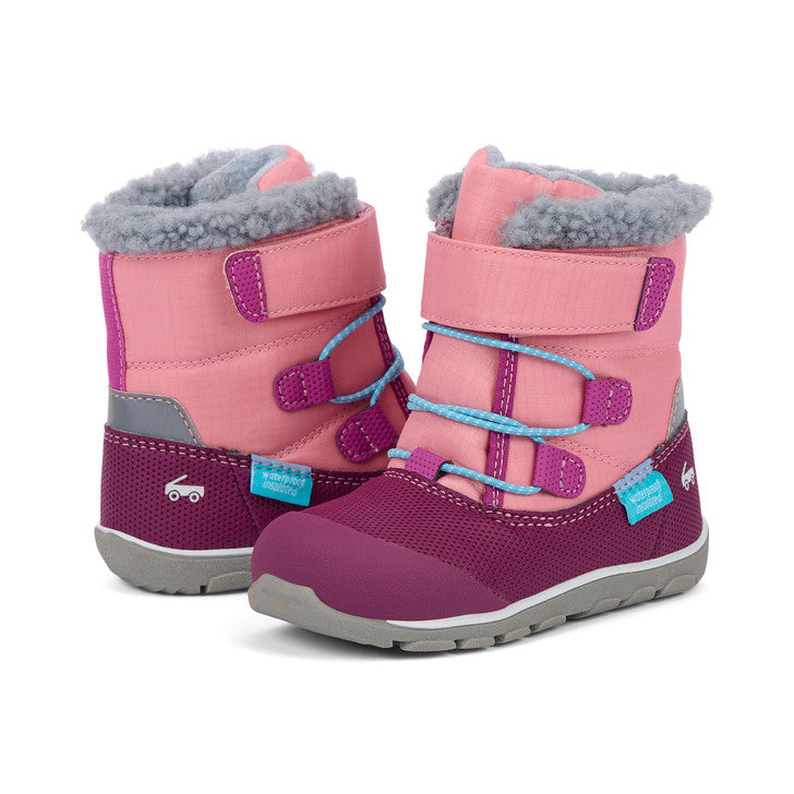 See Kai Run Gilman Waterproof Insulated Boot - Rose Pink
