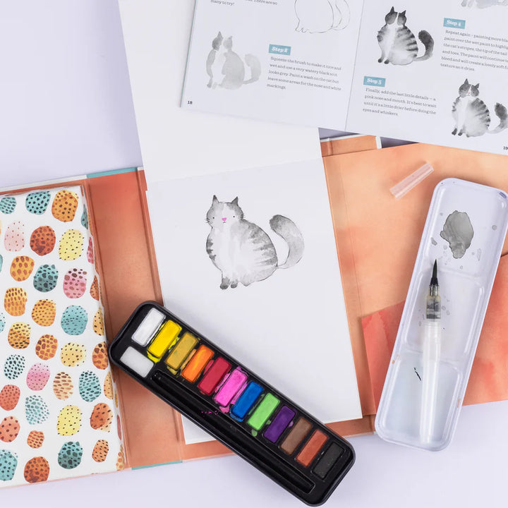 Tiger Tribe How To Paint Watercolor Animals