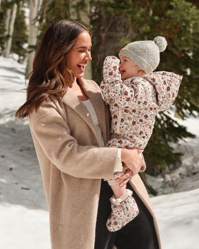 Rylee + Cru Puffer Snowsuit - Posy