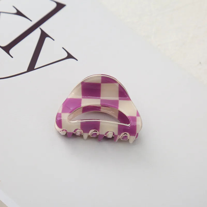 Hopscotch Kids Checkerboard Claw Hair Clips