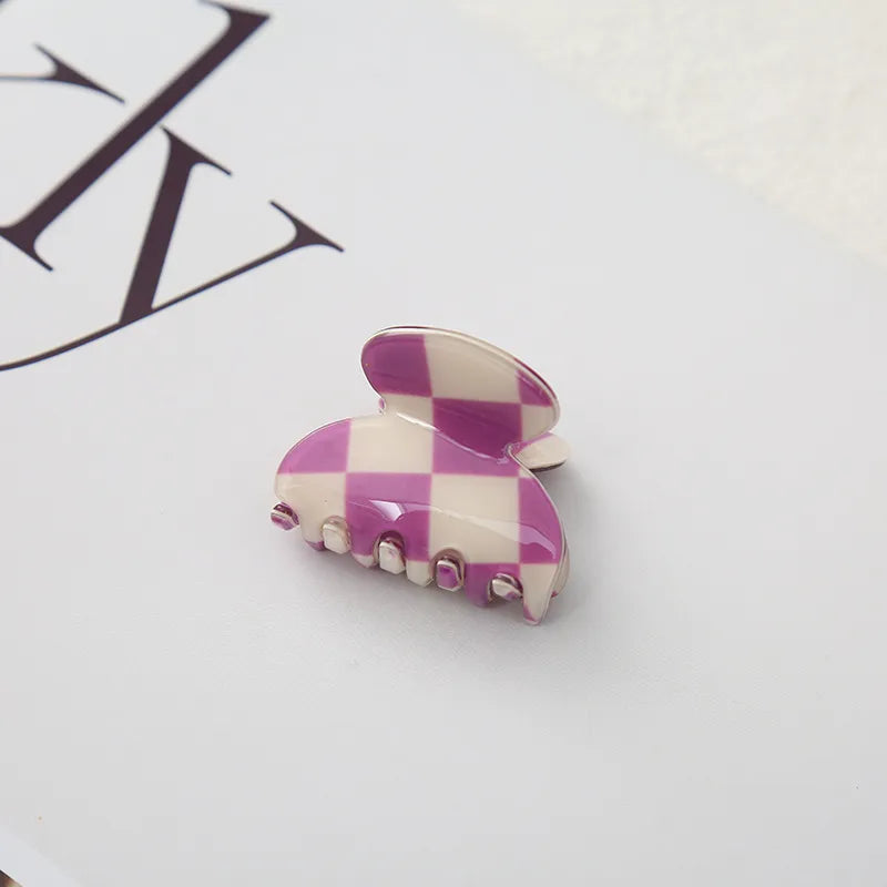 Hopscotch Kids Checkerboard Claw Hair Clips