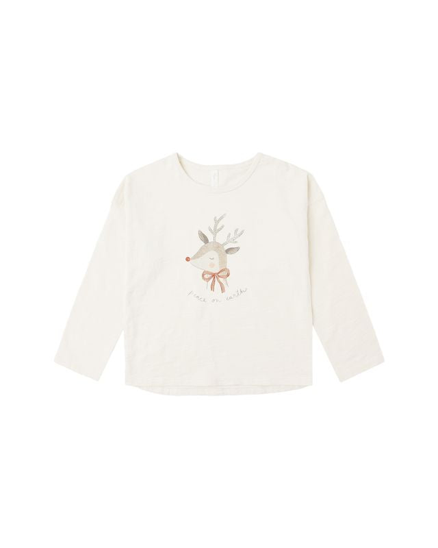 Rylee + Cru Long Sleeve Tee - Peace On Earth