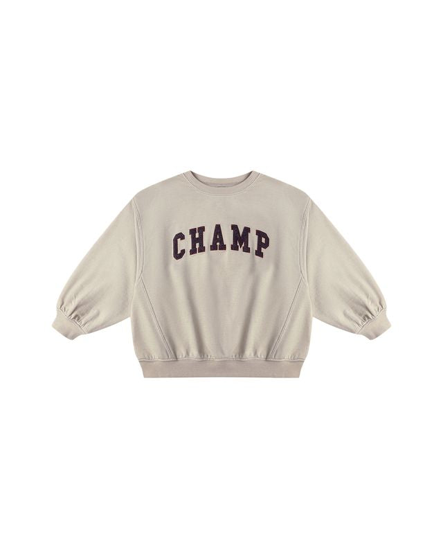 Rylee + Cru Oversized Sweatshirt - Champ