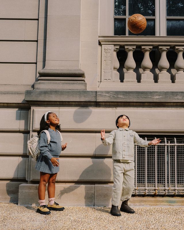Rylee + Cru Knit Pleated Skirt - Heathered Grey