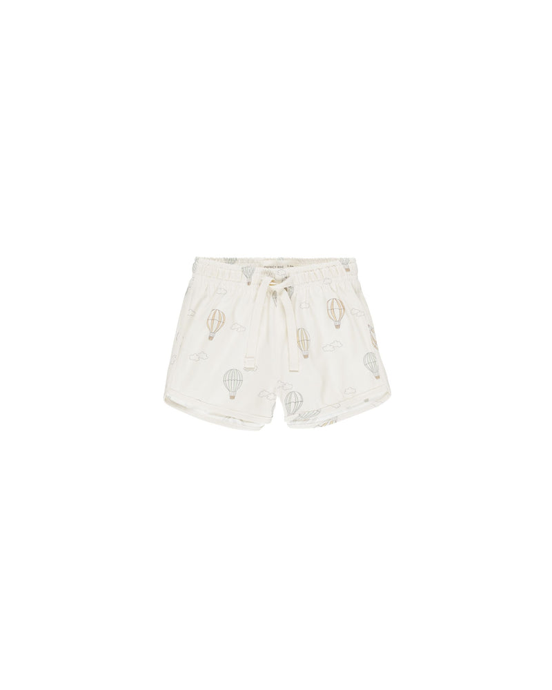 Quincy Mae Swim Shorts - Hot Air Balloons