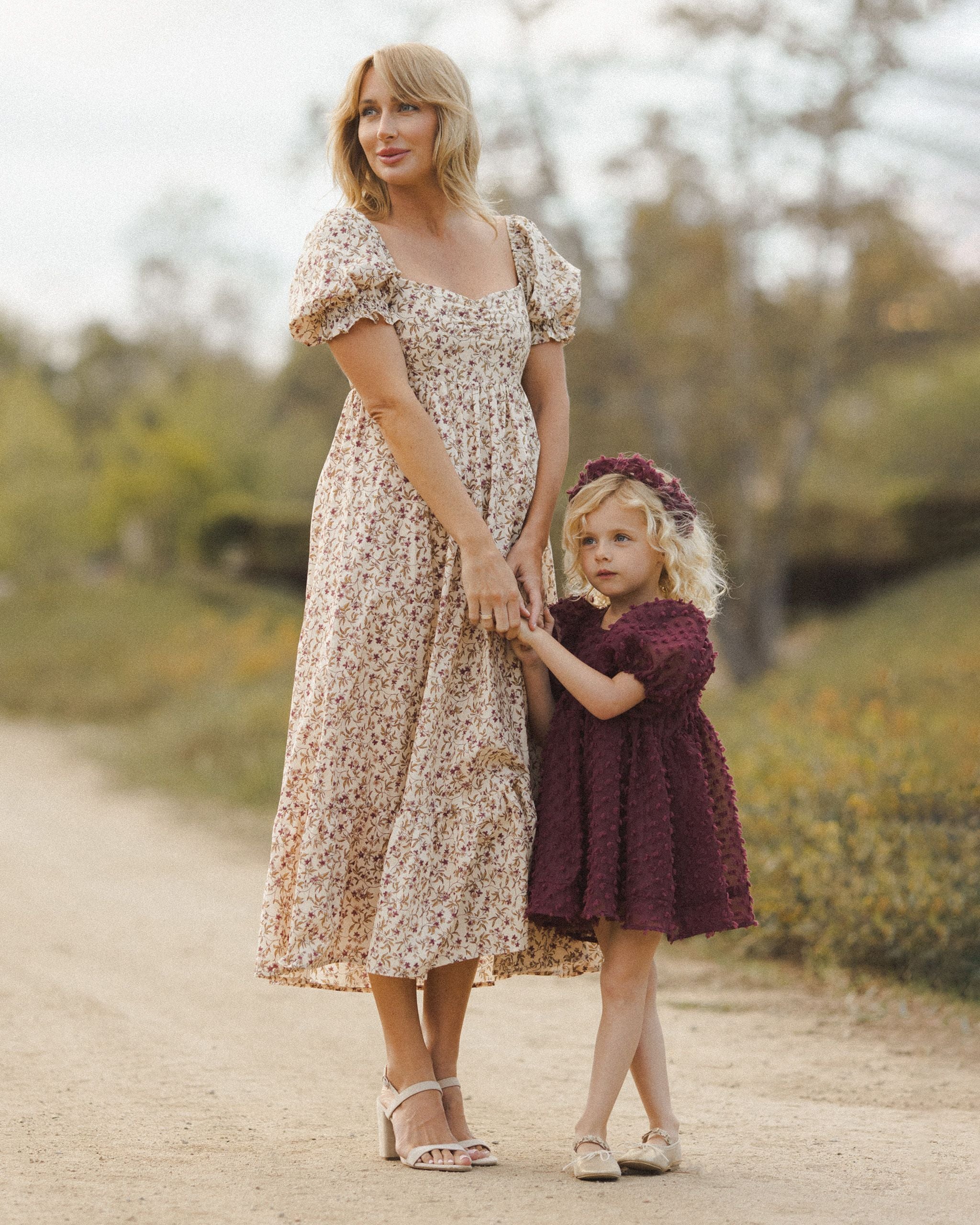 Noralee Chloe Dress - Floral Fig – Hopscotch Kids