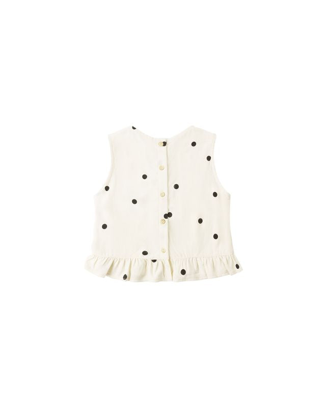 Rylee + Cru Oceanside Top - Polka Dot