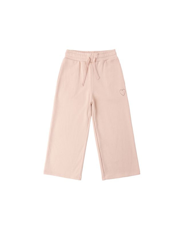 Rylee + Cru Play x Play Wide Leg Sweatpant - Blush
