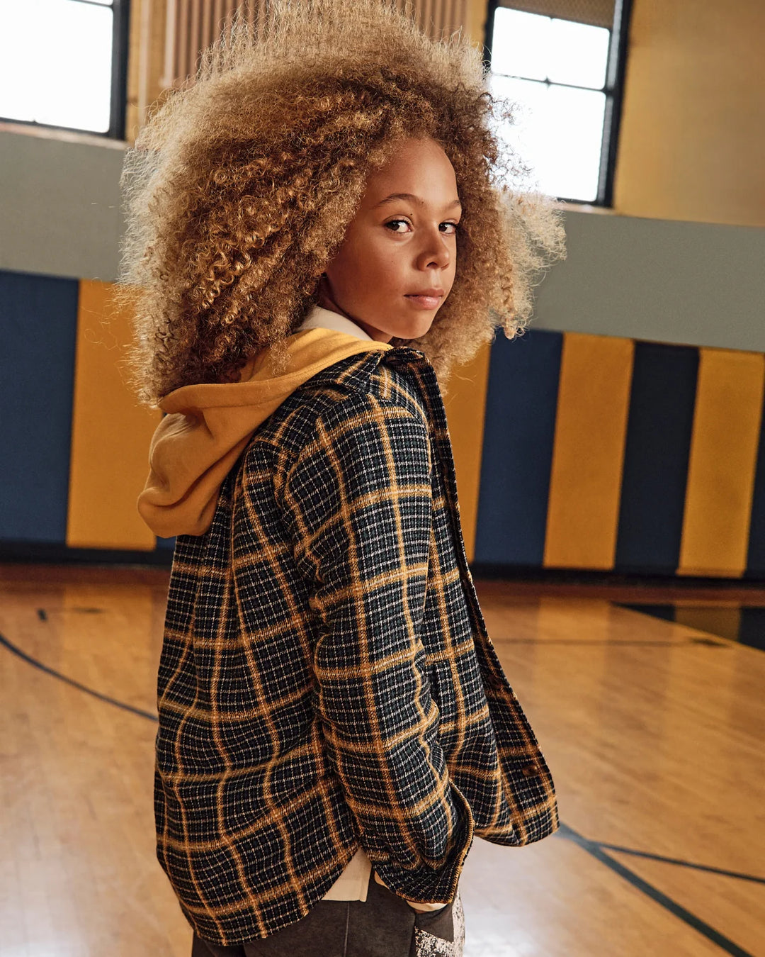 Appaman Glen Plaid Hooded Flannel - Evergreen Check