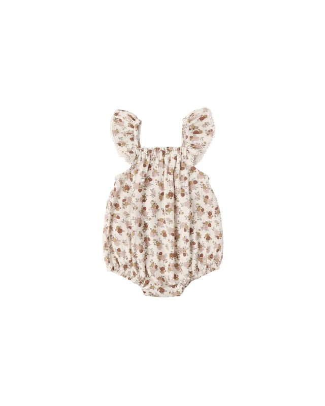 Quincy Mae Bonnie Romper - Bloom
