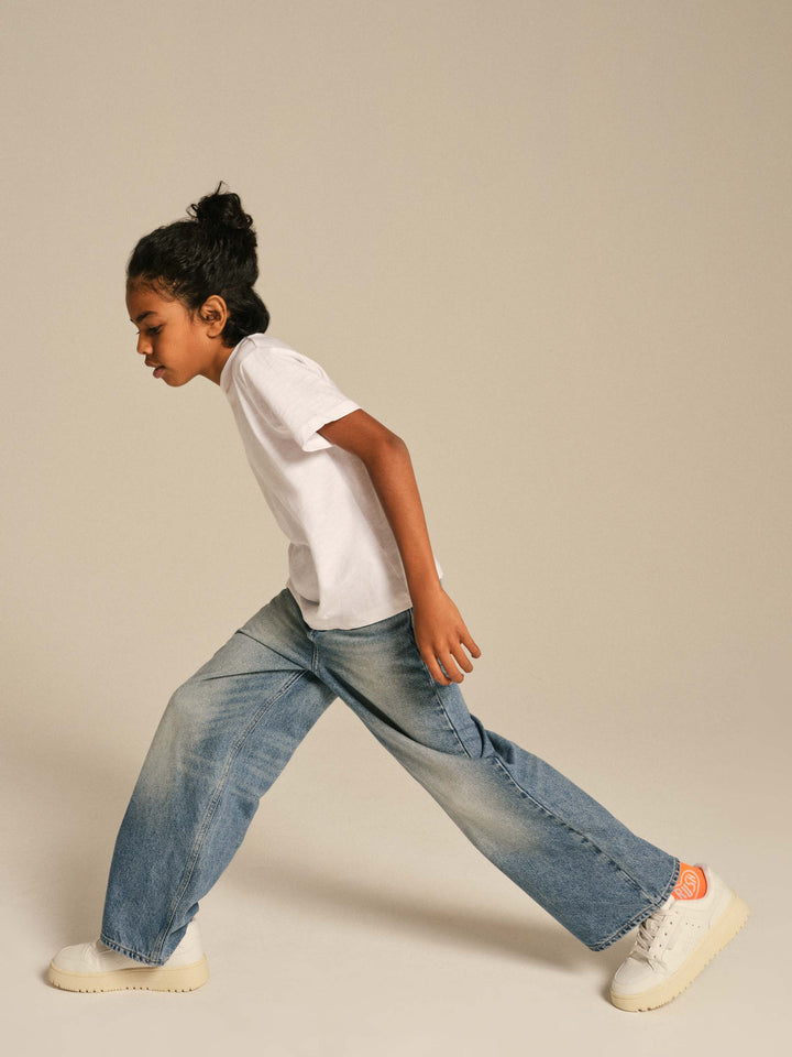 DL1961 Zeke Wide Leg Jeans - Great Falls