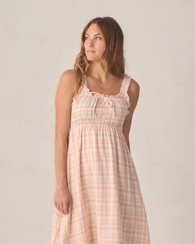 Rylee + Cru Women's Jane Dress - Summer Plaid