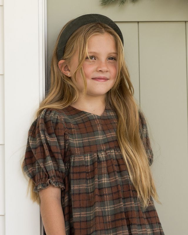 Rylee + Cru Jolene Dress - Holiday Plaid