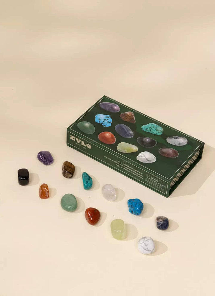 Coco Village Set of 12 Collectible Gemstones